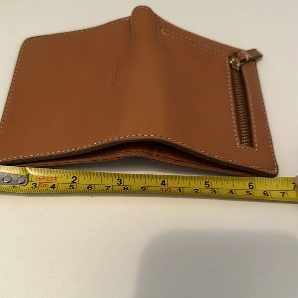 FOSSIL SMALL BIFOLD TAN/SADDLE